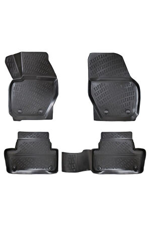 Volvo XC-60 2010 Araca Özel Tasarım 3D Havuzlu Paspas