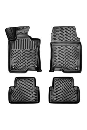 Honda Accord 2012 Araca Özel Tasarım 3D Havuzlu Paspas