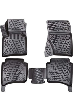 Porsche Cayenne 2 Bölge Klimalı 2014 Araca Özel Tasarım 3D Havuzlu Paspas