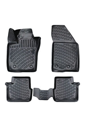 Fiat Egea Sedan 2016 Araca Özel Tasarım 3D Havuzlu Paspas