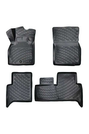 Renault Scenic 2 2009 Araca Özel Tasarım 3D Havuzlu Paspas