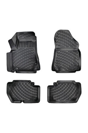 Citroen Berlingo 110 HP 2016 Araca Özel Tasarım 3D Havuzlu Paspas