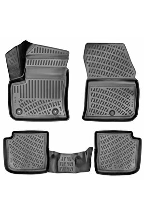 Peugeot 2008 ( Elektrikli ) 2024 Araca Özel Tasarım 3D Havuzlu Paspas