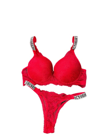 Victoria"s Secret Push Up Set Alt Üst Dolgulu Sütyen Ve Külot Takım 2"liset