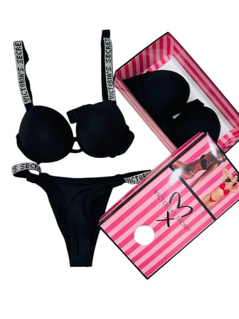 Victoria"s Secret Push Up Set Alt Üst Dolgulu Sütyen Ve Külot Takım 2"liset