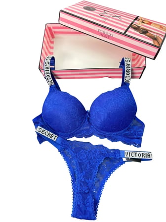 Victoria"s Secret Push Up Set Alt Üst Dolgulu Sütyen Ve Külot Takım 2"liset