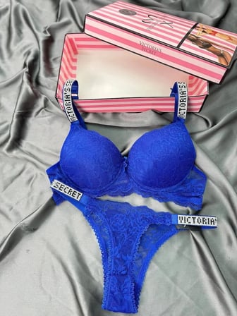 Victoria"s Secret Push Up Set Alt Üst Dolgulu Sütyen Ve Külot Takım 2"liset