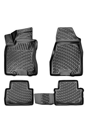 Nissan Xtrail 2012 Araca Özel Tasarım 3D Havuzlu Paspas