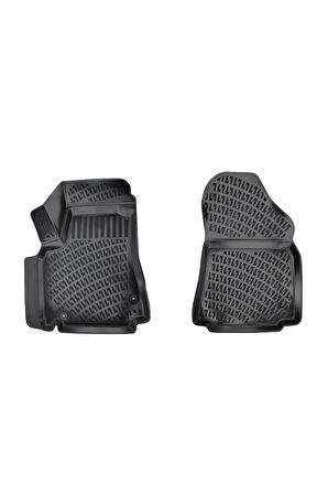 Citroen Berlingo PANELVAN (2 Parça) 2018 Araca Özel Tasarım 3D Havuzlu Paspas