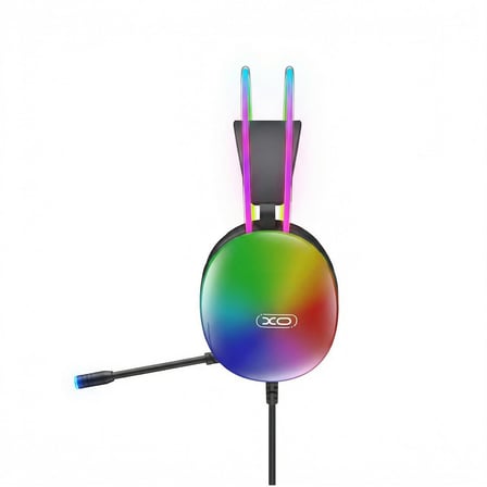 Premium Müzik Dinleme Eğlence Zamanı Ses Sürücülü XO GE11 RGB Işıklı Mikrofonlu 50 mm