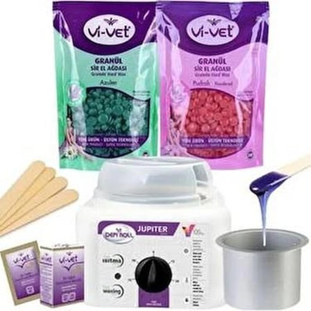 2 PAKET VİVET BONCUK AĞDA+1 ADET 2 YIL GARANTİLİ MAKİNE+YEDEK TAS+SPATULA+MENDİL