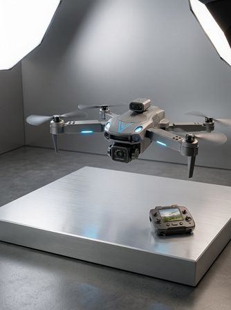 Ekranlı Kumandalı Çift Kameralı Drone ile Havadan Çekim