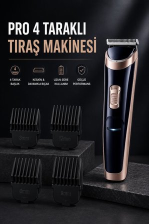 Paslanmaz Çelik Bıçaklı Hassas Çelik Bıçaklı Tıraş Makinesi
