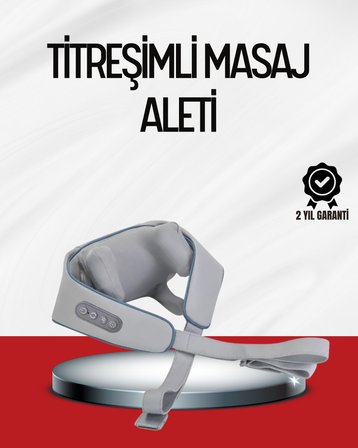Çok Fonksiyonlu Kablosuz Masaj Aleti | 2 Modlu Isıtmalı