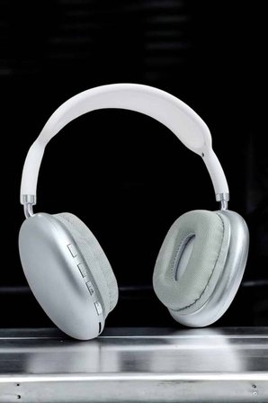 P9 Plus Kablosuz Kulak Üstü Bluetooth Kulaklık Beyaz Mikrofonlu Kulaküstü Kablo