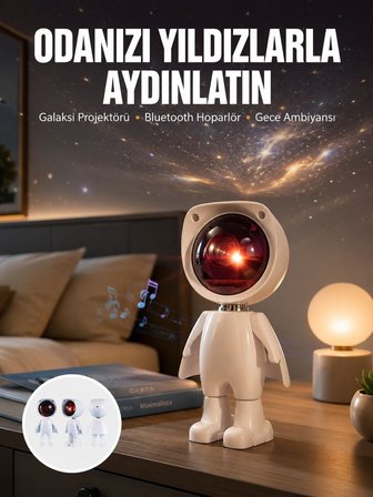 Projeksiyon Güneş Lambası Astronot Gün Batımı Projektör LED Işıklı Yeni Ne
