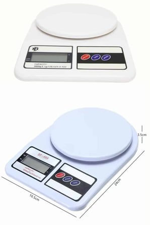 Dijital Hassas 10 Kg Mutfak terazisi tartısı LCD Ekran Mutfak Tartısı