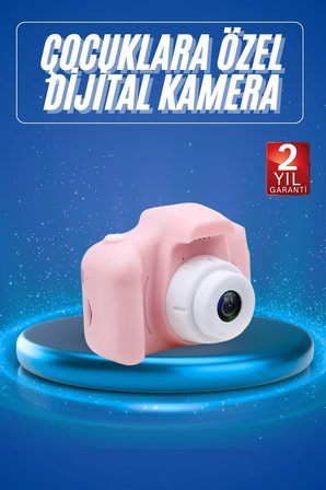 2.0 İ̇Nç Ekran Mini 1080P Hd Çocuk Kamera Dijital Fotoğraf Makinesi