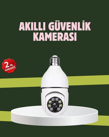 Yüksek Çözünürlüklü Kablosuz Akıllı Güvenlik Kamerası