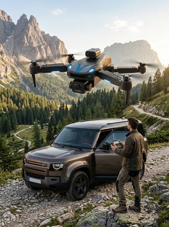 Katlanabilir Profesyonel Görünümlü Kamera Drone