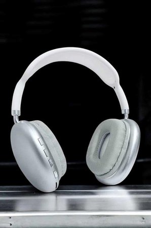 P9 Plus Kablosuz Kulak Üstü Bluetooth Kulaklık Beyaz Mikrofonlu Kulaküstü Kablo