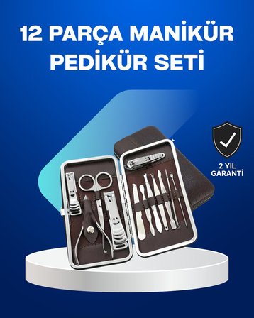 Tüm İhtiyaçlara Uygun Taşınabilir Manikür & Pedikür Seti