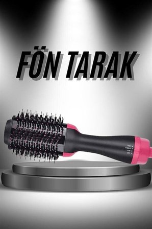 Saç Şekillendirici Ve Saç Düzleştirici Fön Tarağı Tarak Fırça 1200w Saç K