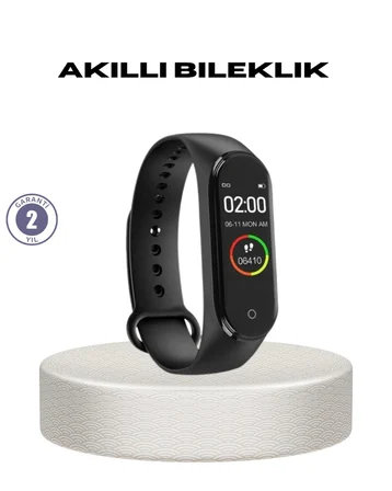 Akıllı Bileklik 0.96 İnç Ekran Kalp Atışlı Kan Basınçlı IP67 Suya Dayanık
