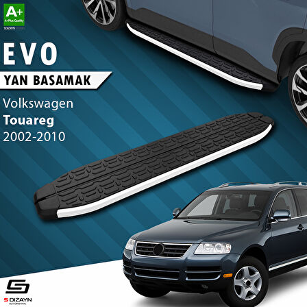 S-Dizayn VW Touareg Evo Aluminyum Yan Basamak 193 Cm 2002-2010 A+ Kalite