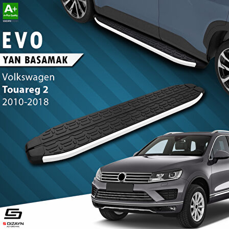 S-Dizayn VW Touareg 2 Evo Aluminyum Yan Basamak 193 Cm 2010-2018 A+ Kalite
