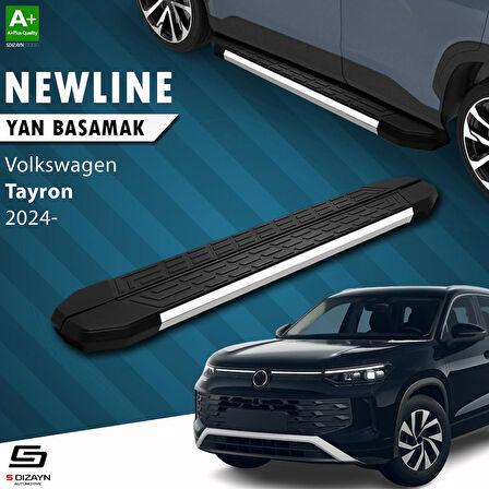 S-Dizayn VW Tayron 2 NewLine Krom Yan Basamak 193 Cm 2024 Üzeri A+ Kalite