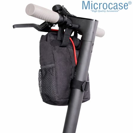 Microcase Scooter Bisiklet Motosiklet Çantası 20x30 cm AL5536 - SİYAH