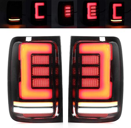 AMAROK 2011-2020 IÇIN UYUMLU LED SMOKE STOP