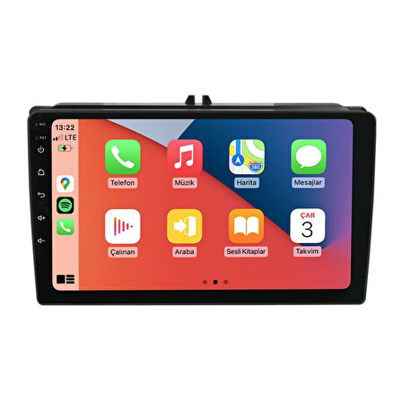 Volkswagen Caddy Multimedya (2004-2020) 2 GB RAM 32 GB Hafıza 4 Çekirdek FOR-X