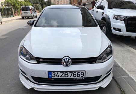 Golf 7 Yarasa Ayna Kapağı 7,5 Batman Ayna Parlak Siyah