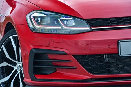 GOLF 7.5 MK7.5 2018-2020 IÇIN UYUMLU J LED FAR GTI KIRMIZI