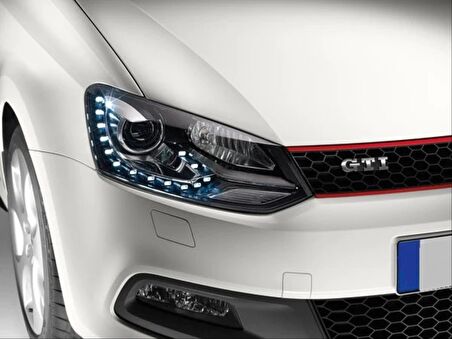 POLO 2010-2017 UYUMLU SILVER GTI GÖRÜNÜM LED FAR