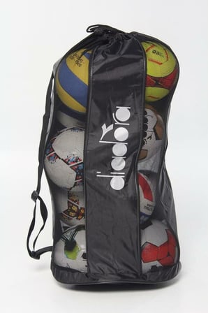 Delux Serisi Aktivite Salon Koşu Diadora Ball Top Çantası Siyah