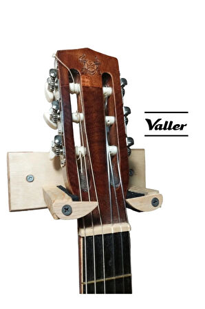 Klasik Akustik Elektro Gitar Duvar Askı Standı Aparatı Askısı Valler Uyumlu - Ahsap Tasarım