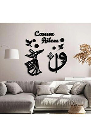 Vav Dekoratif Modern Tasarımlı Dekor tablo 