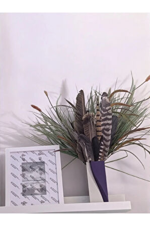 Modern 3D Tasarım Dekoratif Vazo – 3 Parça,