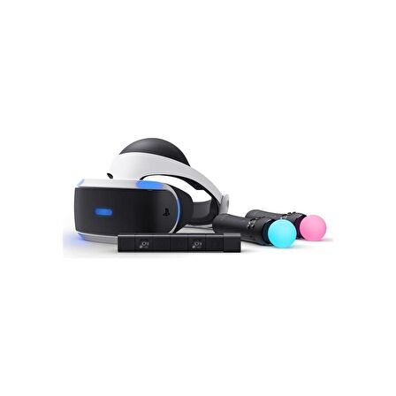 Sony Playstation Vr Sanal Gerçeklik Gözlüğü + Kamera + 2 Adet Move + Vr Oyun Renewed