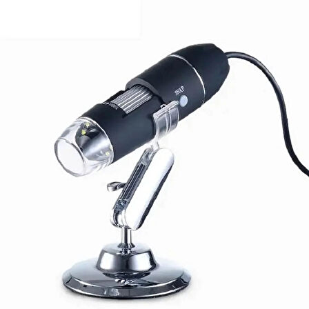 1600X Dijital Mikroskop USB LED Işıklı Telefon & PC Uyumlu Büyüteç Yüksek Çözünürlük Micro Type-C