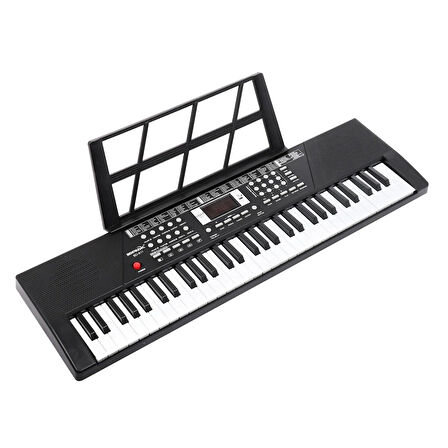 61 Tuşlu Elektronik Org Mikrofonlu Çocuk ve Başlangıç İçin Keyboard Demolu Ritimli