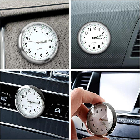 Ev Araç Araba Tekne Bisiklet İçin Mini Quartz Saat Mini Kuvars Modern Yapışkanlı Klima Aparatı