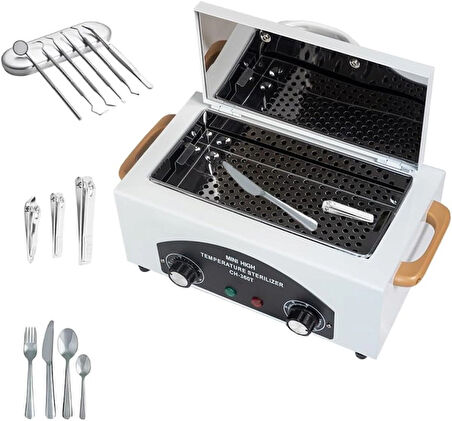 Ch-360t Yüksek Isı Sterilizasyon Cihazı 220°c Metal Alet Sterilizatörü Sanıtızıng Manikür Pedikür