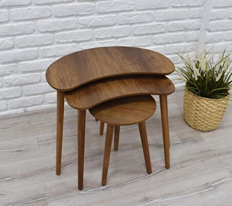 Venedik 3'lü Zigon Sehpa 