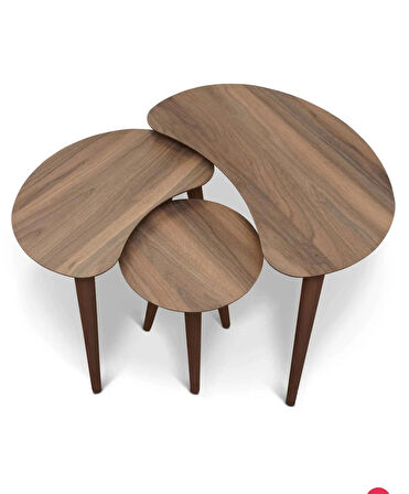 Venedik 3'lü Zigon Sehpa 