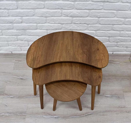 Venedik 3'lü Zigon Sehpa 