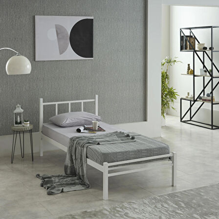 Ventus Tek Kişilik Metal Karyola 90x190